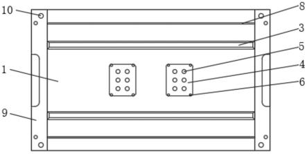 一种支柱式电流互感器浇注模具上的底板结构的制作方法