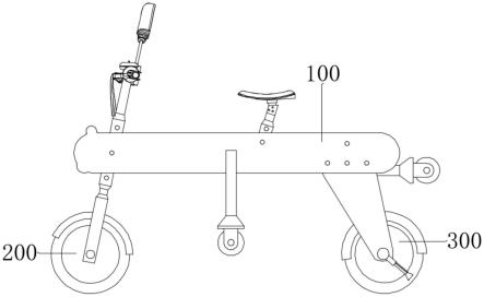 一种具有折叠收纳功能的电动自行车的制作方法