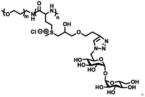 聚乙二醇-嵌段-聚甲硫氨酸-接枝-海藻糖聚合物及制备方法和应用