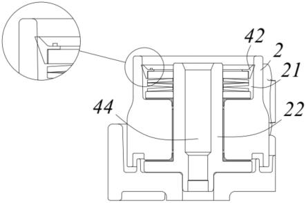 动态密封式前端垫片的双向张紧器的制作方法