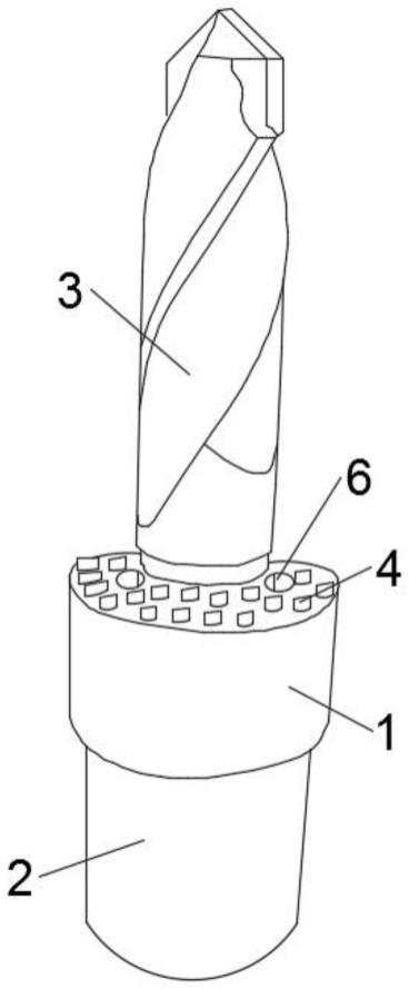 一种井底钻孔磨铣用钻头式磨鞋的制作方法