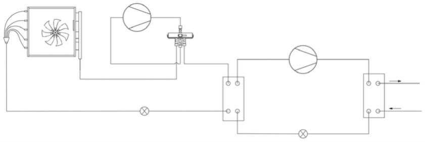 一种变压比耦合热泵系统及其控制方法与流程