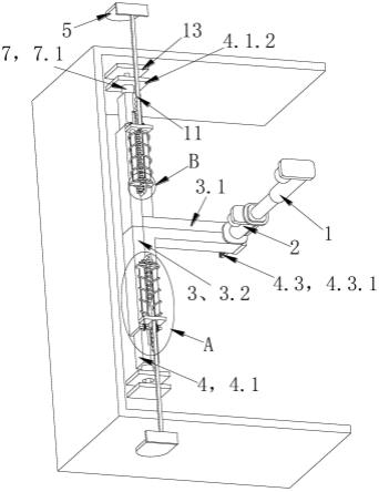 一种投影仪壳体散热槽加工的悬挂式外撑机械手的制作方法