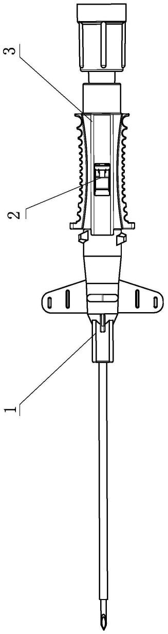 带防逆流功能的安全型留置针的制作方法