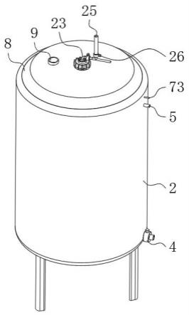 一种石油化工搅拌用冷却反应罐的制作方法