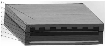 一种新型石墨烯电加热实木复合蓄能地板