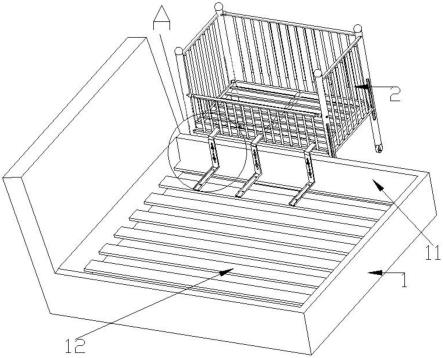 用于固定婴儿床的连接结构及组合床体的制作方法