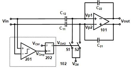 电容反馈放大器信号同步方法与流程