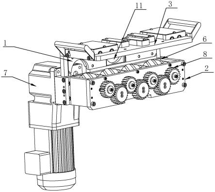 一种坡口机的载体支撑结构的制作方法