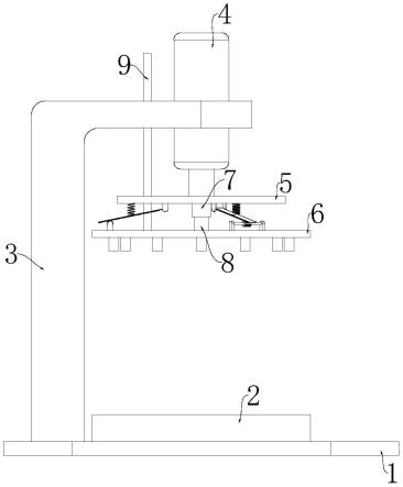 一种调质塔和压片机之间连接的缓冲装置的制作方法