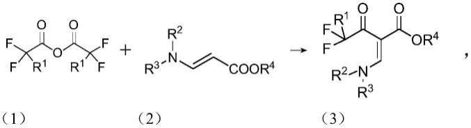 3-氟代吡唑羧酸酯、3-氟代烷基-1-取代吡唑-4-羧酸的制备方法与流程