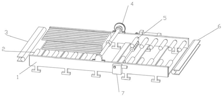 一种床垫生产流水线用的翻面设备的制作方法