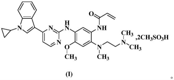 阿美替尼二甲磺酸盐、晶型及其制备方法和应用与流程