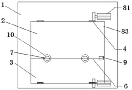一种双轨道测流系统的设备箱门的制作方法