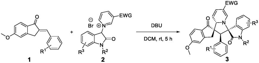 双螺环吡咯螺氧化吲哚化合物及其合成方法和抗真菌活性
