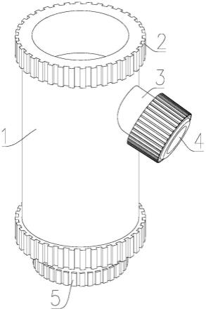 小口径套筒式集水装置的制作方法