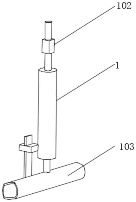 一种柱塞泵用的柱式缓冲包的制作方法