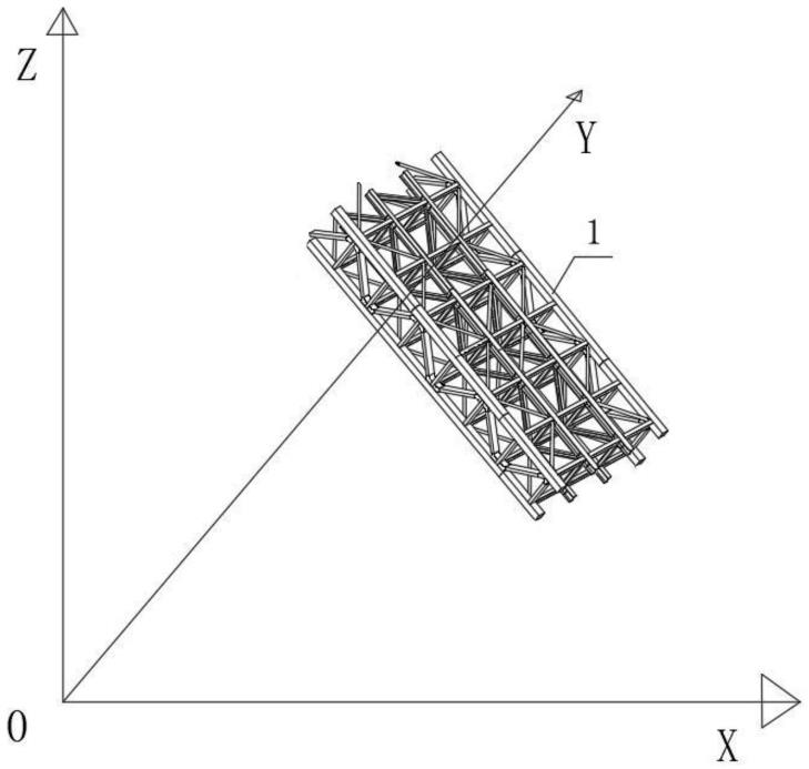 一种大跨度异型钢桁架结构三维测量空间坐标转换的方法与流程