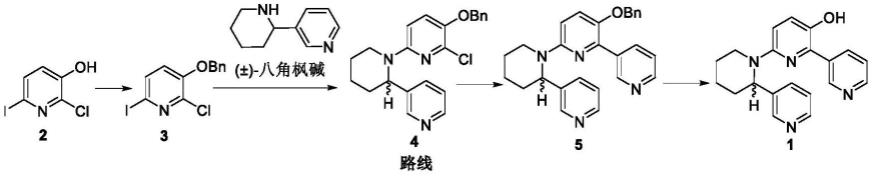 一种中药八角枫中的哌啶类生物碱及其提取纯化、半合成方法和应用