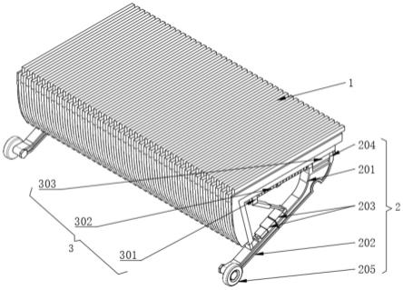 一种折叠式自动扶梯踏板的制作方法