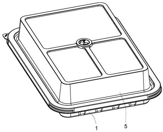 一种带有排气结构的自热饭盒的制作方法