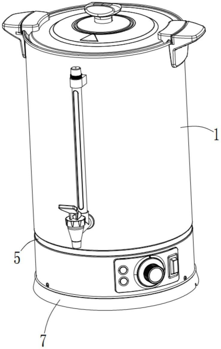一种开水器的发热盘安装结构的制作方法
