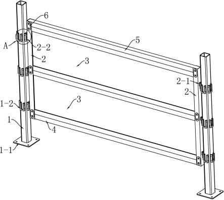 一种组装式维护栏杆的制作方法