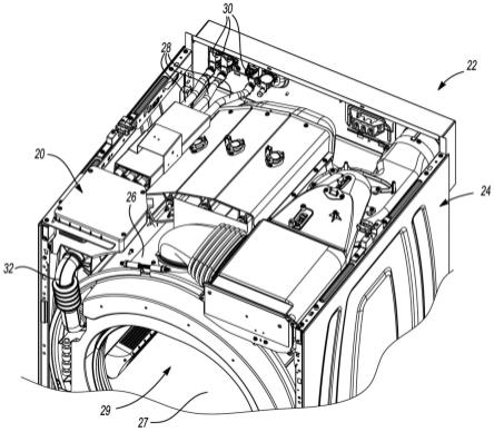 用于洗涤机和烘干机组合设备的分配器盒的制作方法
