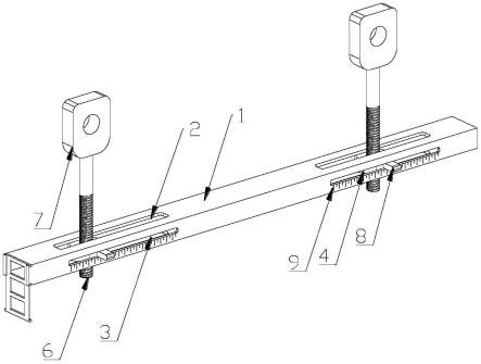 大跨度预应力层板密拼吊装工具的制作方法