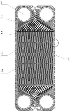 一种蜂窝结构的板式换热器板片的制作方法