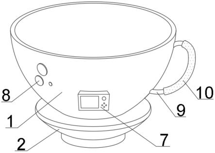 一种具有加热功能的咖啡杯的制作方法