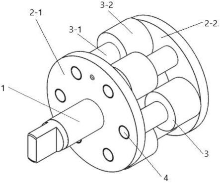 一种应用于低脉动泵头的交错型滚轮总成的制作方法