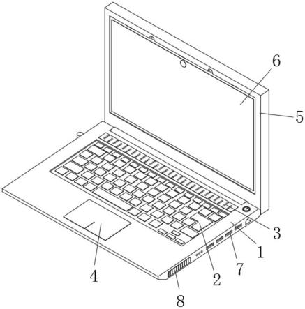 可装卸液晶显示器的笔记本电脑的制作方法