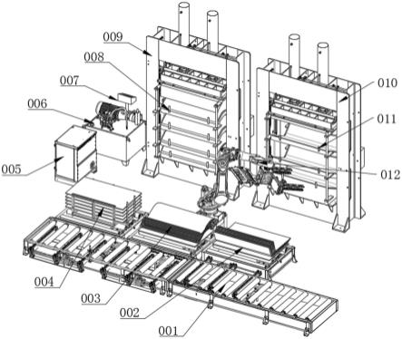 多模具曲木机器人工作站的制作方法