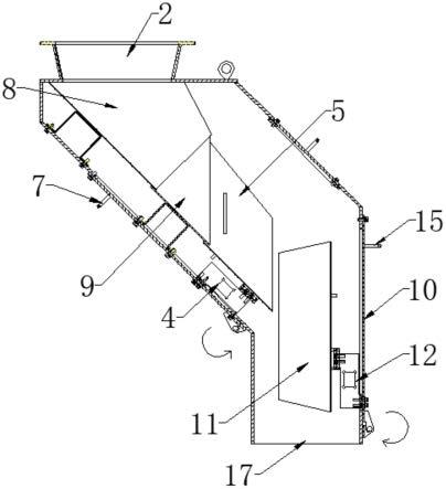 一种采用可翻盖结构的封闭式滑槽秤的制作方法