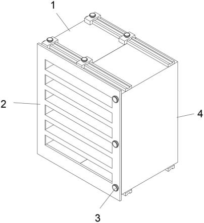 初效过滤器铝型材边框卡扣式安装结构的制作方法