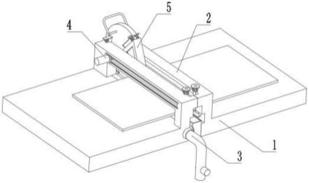 一种环保型板式家具生产用材料锯断设备的制作方法
