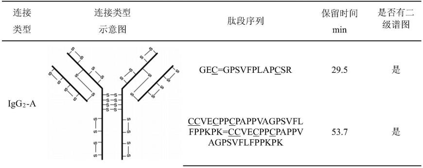 一种IgG2型抗体二硫键异构体的拆分和鉴定方法与流程