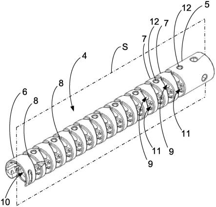 用于插入式内窥镜的长形铰接式弯曲段本体的制作方法