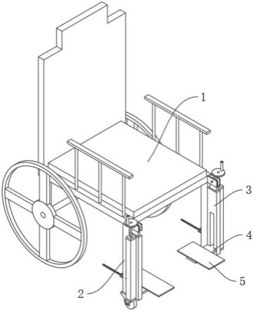 用于电动轮椅的腿部调节机构的制作方法