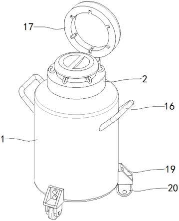 一种液氮保存罐的制作方法