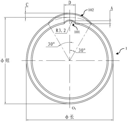一种用于活塞环四片铸造的环模的制作方法