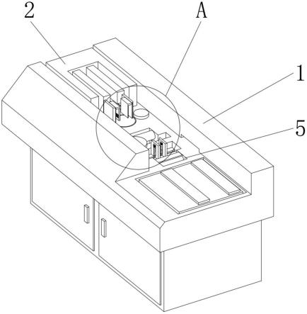 一种胶装机的导向上料装置的制作方法