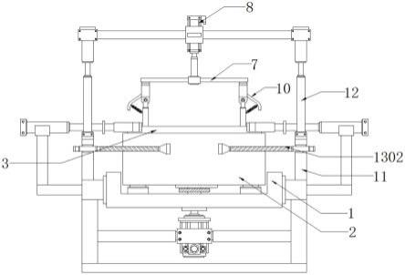 一种铸铁锅坯表面氧化处理装置的制作方法