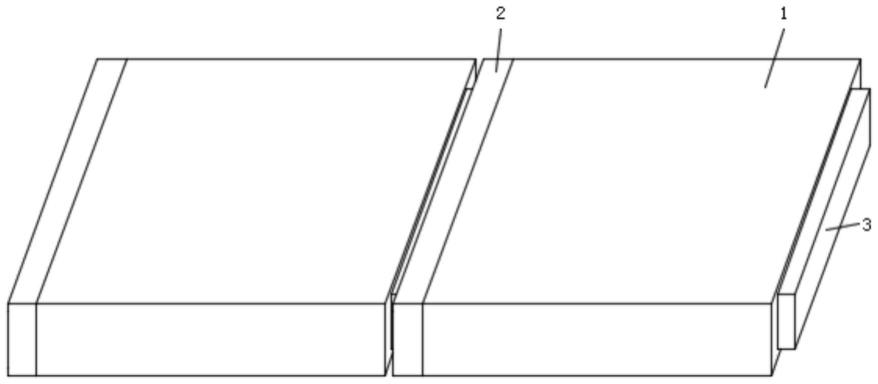 一种人造草坪定型扩幅背胶生产线的隔温板的制作方法