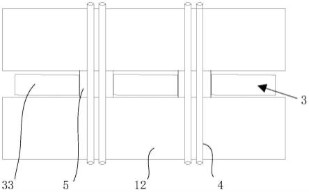 双连梁抽屉式模板结构及双连梁的浇筑方法与流程