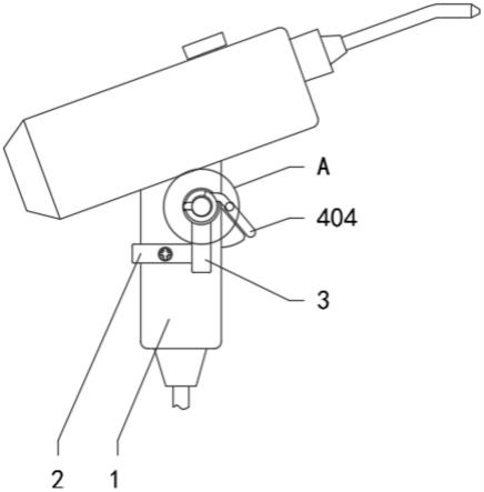 一种防止误触开关的手持激光焊接枪的制作方法