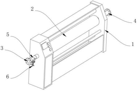 余热回用型滚筒转印机的制作方法