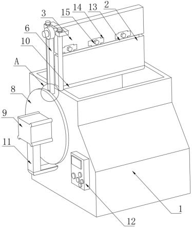 一种翻转分体式辊压机用自动喂料装置的制作方法