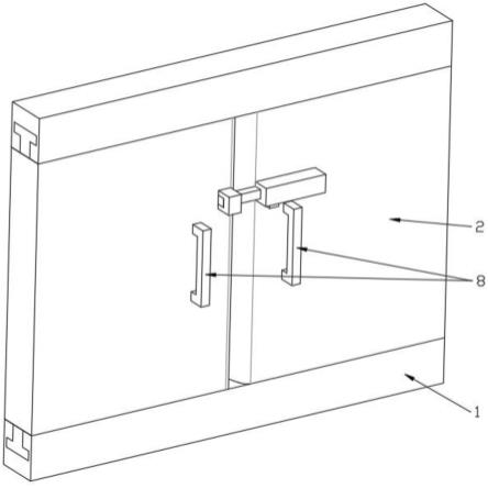 一种内开型数控机床操控柜门的制作方法